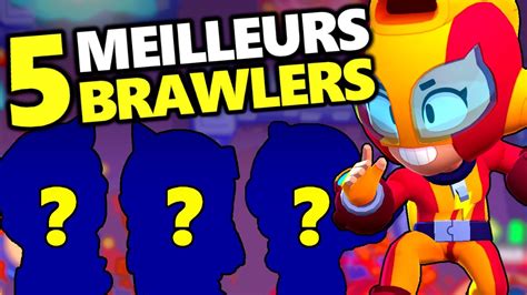 Top 5 Des Brawlers Les Plus Puissants De La MÉta Actuelle Brawl Stars Youtube