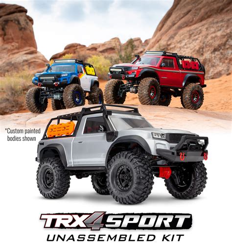 Traxxas 1/10 TRX-4 Sport Unassembled Kit – Raleigh Hobby and RC