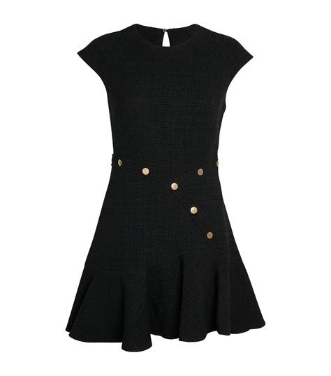 Sandro Tweed Mini Dress Harrods Ae