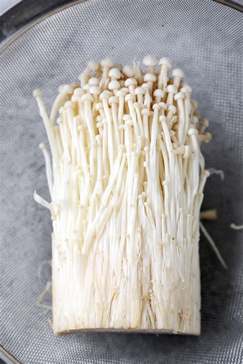 Enoki Mushrooms Recipe Vegan At Paula Patten Blog