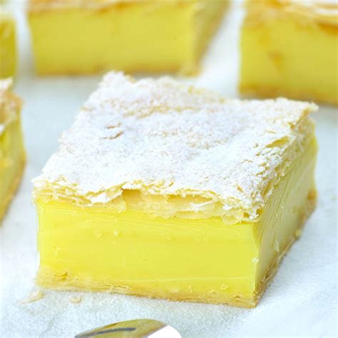 Vegan Lemon Custard Slice | Easy Lemon Dessert Recipe