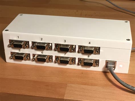 8 Port Rs232 To Ethernet Server