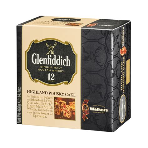 Walkers Shortbread Ltd Glenfiddich Whisky Cake 400g Top Food Feinkost