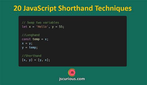 20 Javascript Tips And Tricks That You Should Know Js Curious