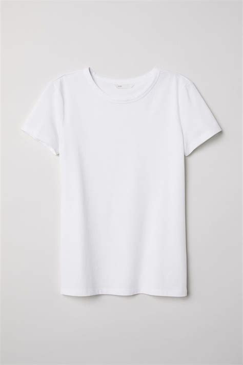 T Shirt White Ladies Handm Us Plain White T Shirt White Tshirt