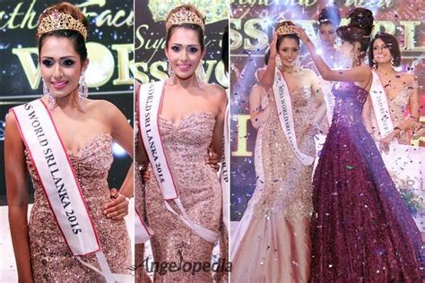 Thilini Amarasuriya Crowned Miss World Sri Lanka 2015 Angelopedia