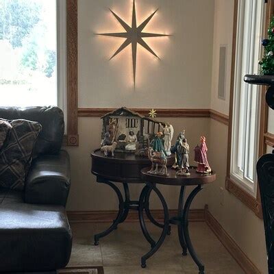 Christmas Decoration Star of Bethlehem Christmas Star for Nativity Wood ...