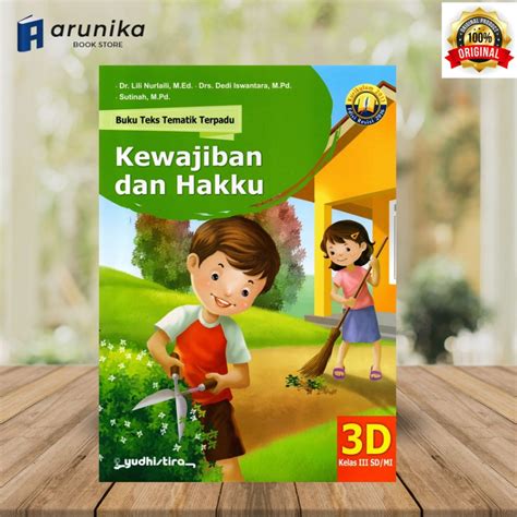 Jual Buku Teks Tematik Terpadu D Kewajiban Dan Hakku Untuk Sd Mi Kelas