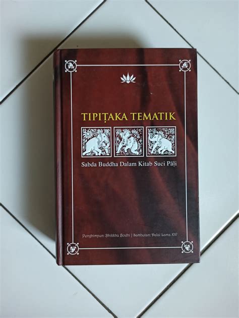 Tipitaka Tematik Sabda Buddha Dalam Kitab Suci Pali Aksiku Toko Buku