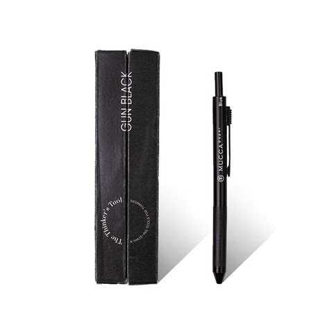 Multi Pen Gun Black Mucca Paper