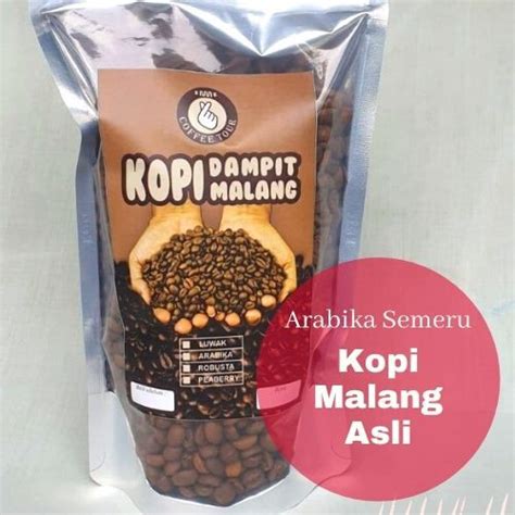 Jual Kopi Arabika Arabica Dampit Malang Bubuk Murni Biji Asli Gr