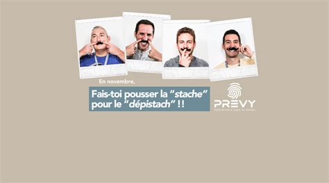 Affiche De Sensibilisation Mobilisation Movember Prevy