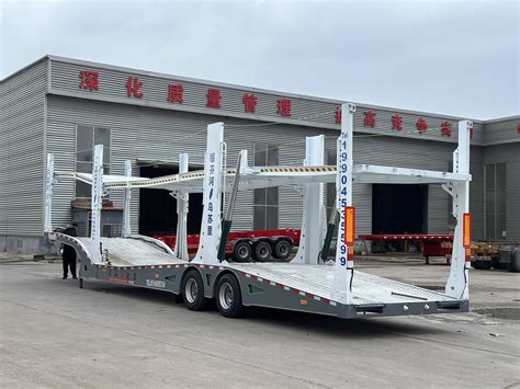 Heavy Duty Vehicle Transport Axle Axle Car Car Double Deck Car