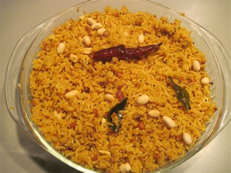 Easy South Indian Recipe Puliyodharai Tamarind Rice Tamilnadu Recipe