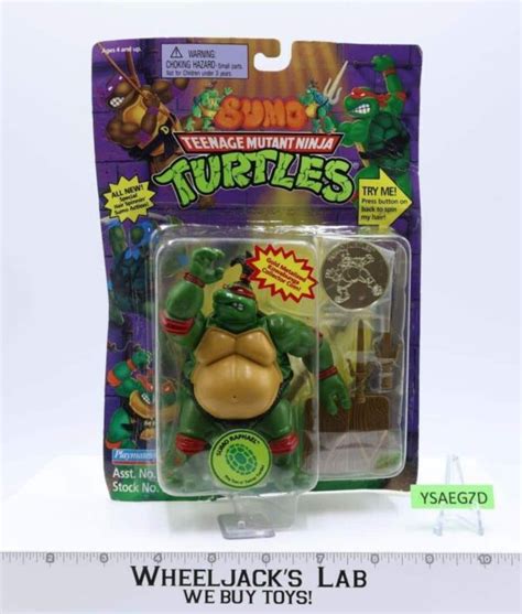 Sumo Raphael Teenage Mutant Ninja Turtles Tmnt Playmates New Mosc