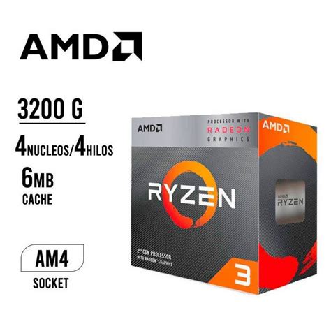 AMD Ryzen 3 3200G Vega 8 Mother B450M Configura Tu PC EQUIPOS