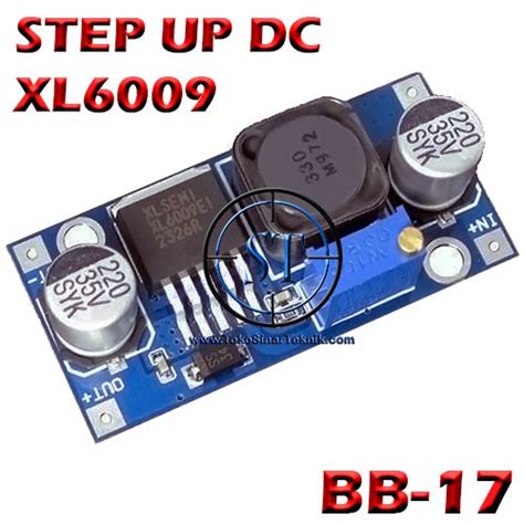 Jual Kit Xl6009 Dc Dc Step Up In 35 18v Out 4 24v Penaik Tegangan