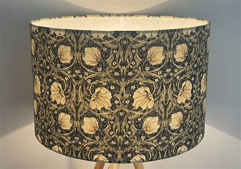 Pimpernel William Morris Lampshade Purplecatshandmade