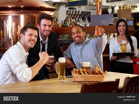 Happy Friends Having Image And Photo Free Trial Bigstock