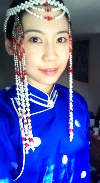 Traditional Mongolian jewelry. Worn on special occasions; wedding, new ...