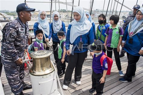 Anak Anak Berkebutuhan Khusus Kunjungi Kri Bima Suci Antara Foto