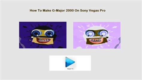 How To Make G Major On Sony Vegas Pro Youtube