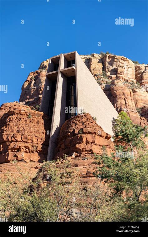 Chapel Of The Holy Cross Sedona Arizona Stock Photo Alamy