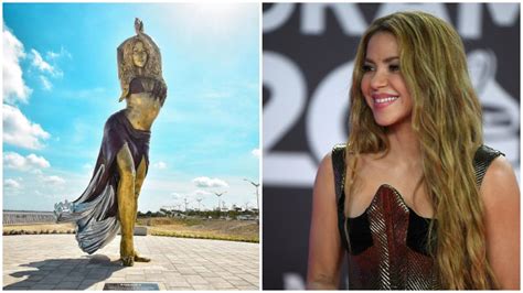 Shakira Ya Tiene Su Imponente Estatua En Barranquilla Noticias De El