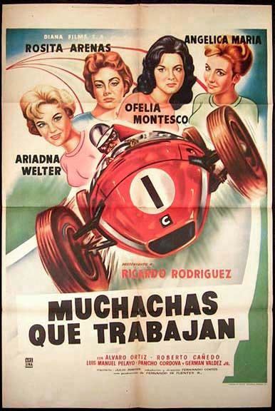 Muchachas Que Trabajan C Mex Tt Movie Posters Vintage