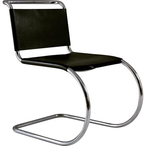 Vintage Mr Chair In Leather By Ludwig Mies Van Der Rohe