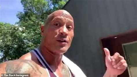 Dwayne The Rock Johnson Shows Fans The New Iron Paradise Gym He