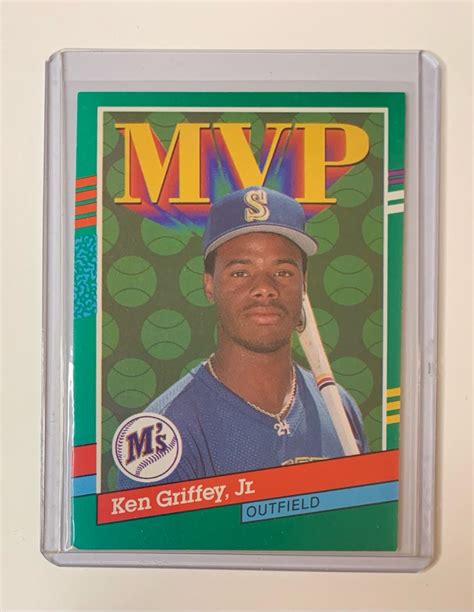 1991 Donruss MVP Ken Griffey Jr Junior Baseball Cards Sports