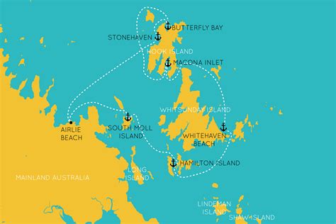 7 Day Sailing Itinerary For Whitsundays Australia The Big Sail