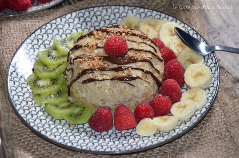 bowl cake sain au son d avoine Le Sucré Salé d Oum Souhaib