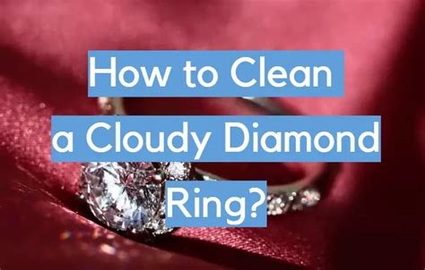 How To Clean A Cloudy Diamond Ring Cleanerprofy