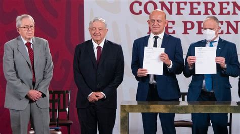 AMLO Firma Convenio Con ONU Y OMS Para Compra De Medicinas