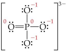 [Solved] The formal charge and P-O bond order in PO43- respectively a