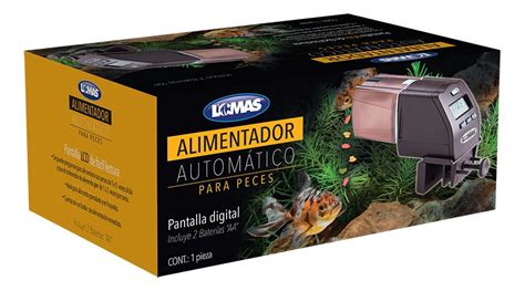 Alimentador Automatico Para Peces Dispensador Acuario Pecera Env O Gratis