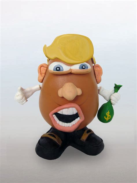 Election 2016 Donald Trump Hillary Clinton As Potato Heads Time