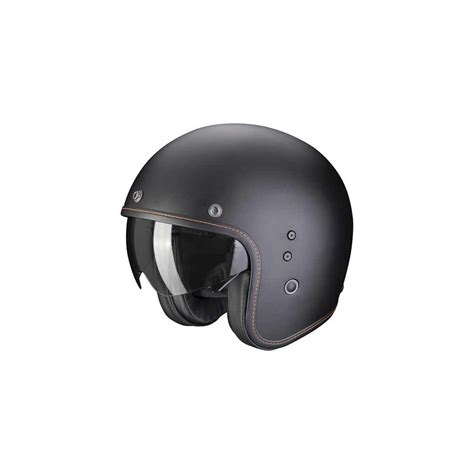 Scorpion Belfast Evo Solid Helmet Matte Black