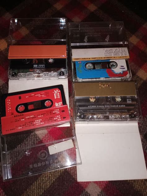 Kaset Tape Cassette Chinese Kaset Cina 4pcs Hobbies Toys Music