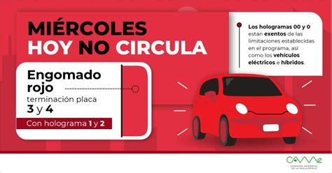 Miércoles De Hoy No Circula Horarios Hologramas Y Multas En Cdmx Y Edomex