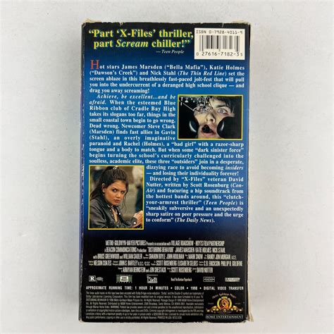 Disturbing Behavior Vhs Video Tape On Ebid United Kingdom