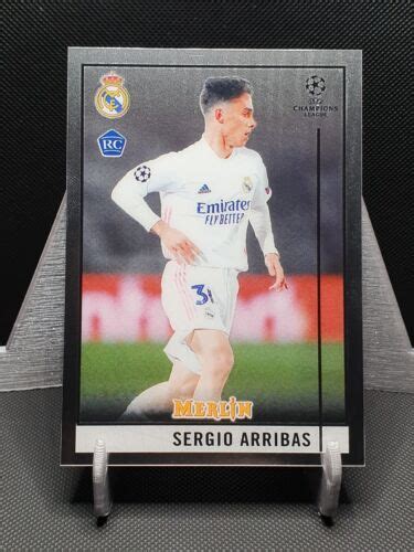 2020 21 Topps UEFA Merlin Chrome Rookie Sergio Arribas 37 RC EBay