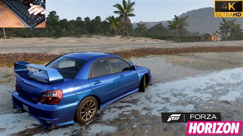 SUBARU WRX STI Drag Tune Off Road Forza Horizon 5 4k 60fps UHD