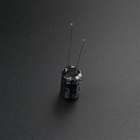 Capacitor Electrolítico De Aluminio 100uF 50V 8 12 MM