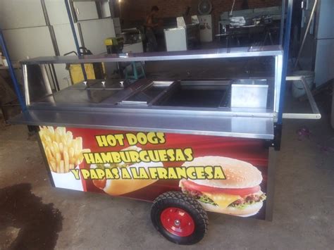 Carritos Hamburguesas Hot Dog Carros Hotdog Carrito Carreta Mercado Libre