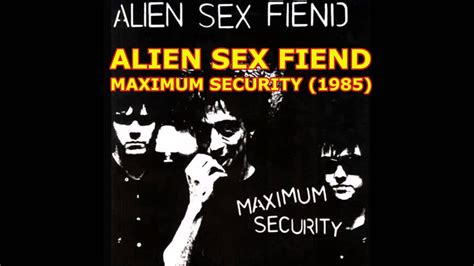 Recensione Cold Case Alien Sex Fiend Maximum Security 1985 Youtube