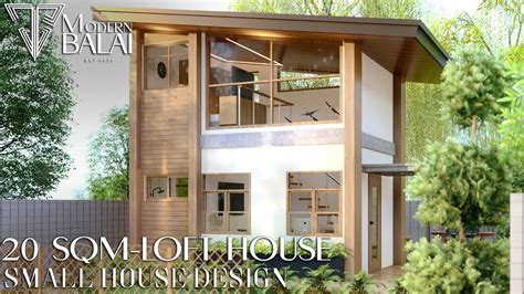 Loft Type Home Design Idea With Interior Design 20 Sqm Only Youtube