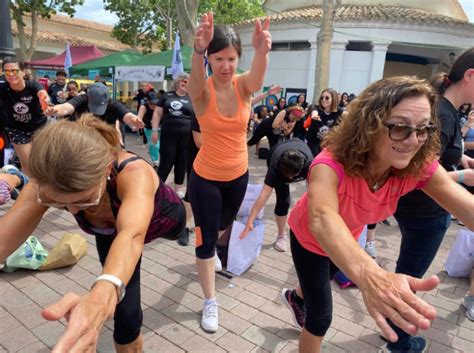 Multitudinario Apoyo A Afanion En El Pilates Solidario